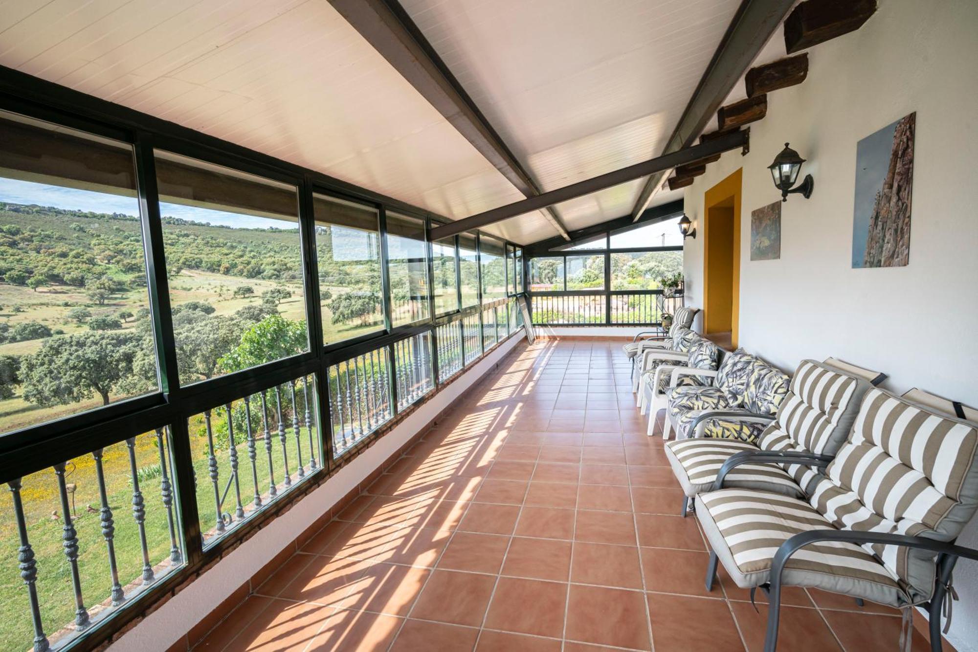 مالبارتيدا دي بلاسينثيا Casa Rural La Sierra De Monfraguee المظهر الخارجي الصورة